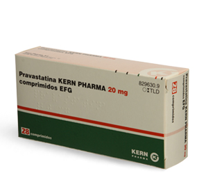 Pravastatina Kern Pharma Efg Mg 28 Compr