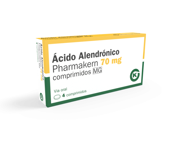 Ácido Alendrónico Pharmakern 70mg comprimido