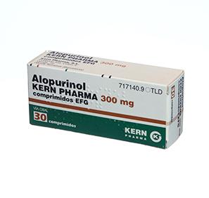 Alopurinol Kern Pharma EFG 300 mg, 30 compr.