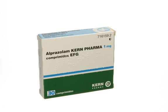 Alprazolam Kern Pharma EFG 1 mg, 30 compr.