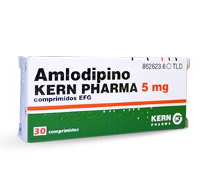 Amlodipino Kern Pharma EFG 5 mg, 30 compr.