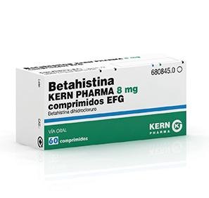 Betahistina Kern Pharma EFG 8 mg, 60 compr.