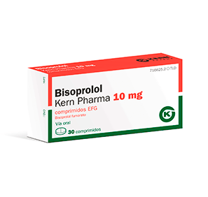 Bisoprolol Kern Pharma 10 mg, 30 compr.