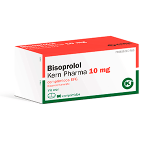 Bisoprolol Kern Pharma 10 mg, 60 compr.