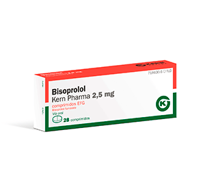 Bisoprolol Kern Pharma 2,5 mg, 28 compr.