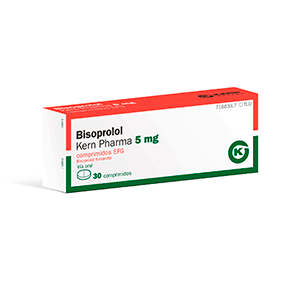 Bisoprolol Kern Pharma 5 mg, 30 compr.