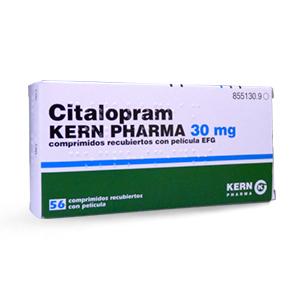 Citalopram Kern Pharma EFG 30 mg, 56 compr. recub.
