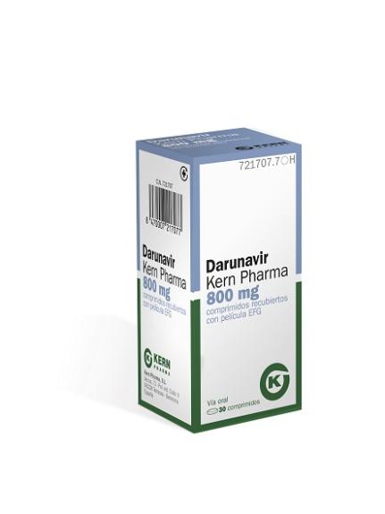 Darunavir KERN PHARMA EFG 800mg – 30 comprimidos