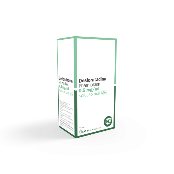 Desloratadina Pharmakern 0,5 mg/ml Solução oral