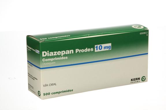 Diazepan Prodes 10 mg, 500 compr