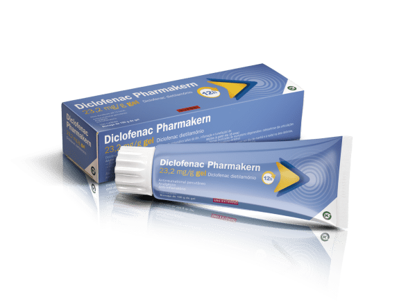 Diclofenac Pharmakern 23,2 mg/g Gel