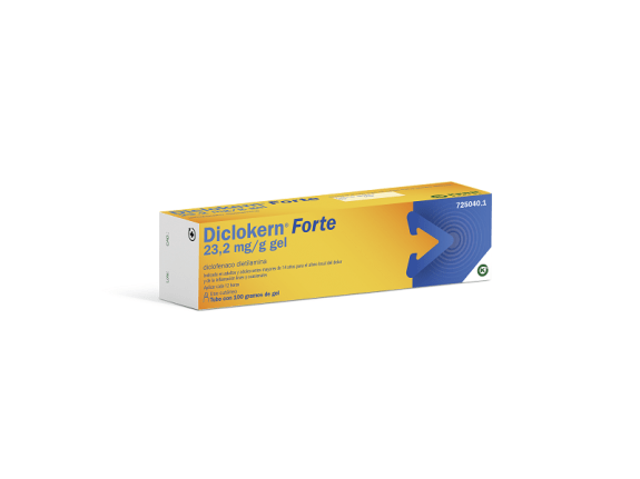 Diclokern Forte 23,2mg 100g gel