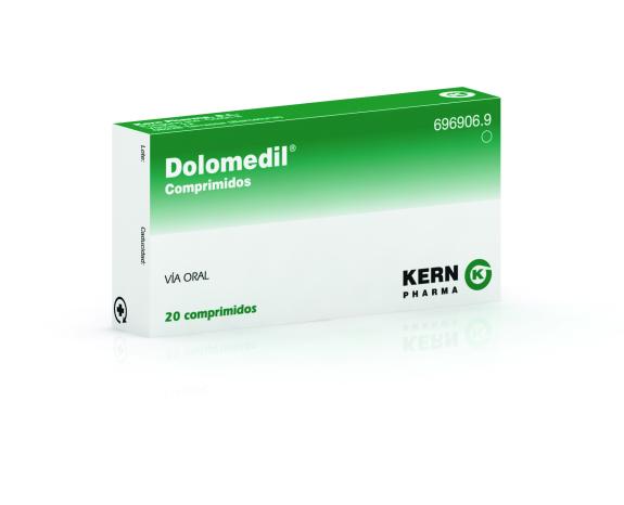 Dolomedil 500 mg/10 mg 20 compr.