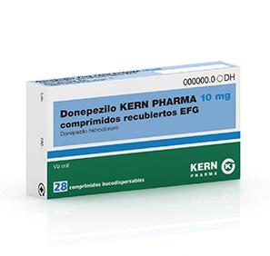 Donepezilo Flas Kern Pharma EFG 10 mg, 28 compr. buco.