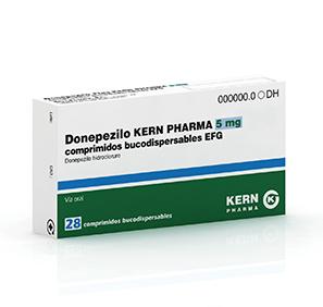 Donepezilo Flas Kern Pharma EFG 5 mg, 28 compr. buco.
