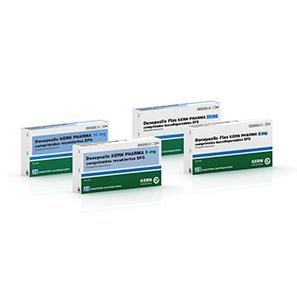 Donepezilo Kern Pharma EFG 10 mg, 28 compr. recub.