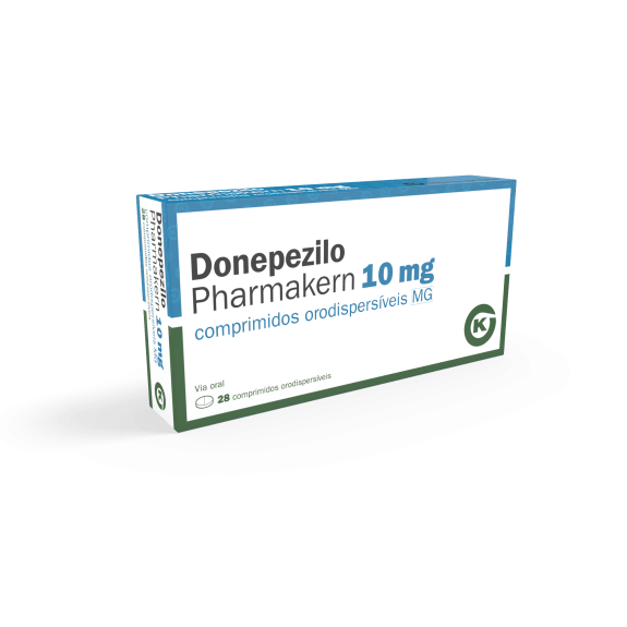 Donepezilo Pharmakern 10 mg, 28 Compr. orodispersível