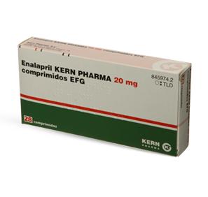 Enalapril Kern Pharma EFG 20 mg 28 compr.