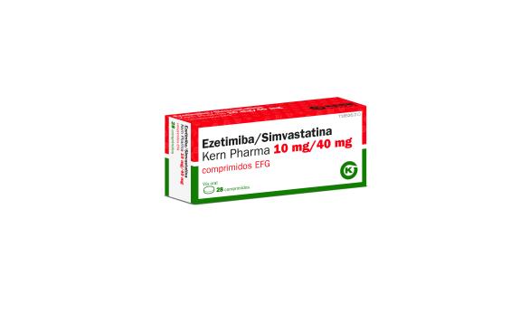 Ezetimiba-Simvastina Kern Pharma EFG 10 mg-40 mg 28 compr.