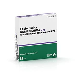 Fosfomicina Kern Pharma EFG 3 g, 1 sobre