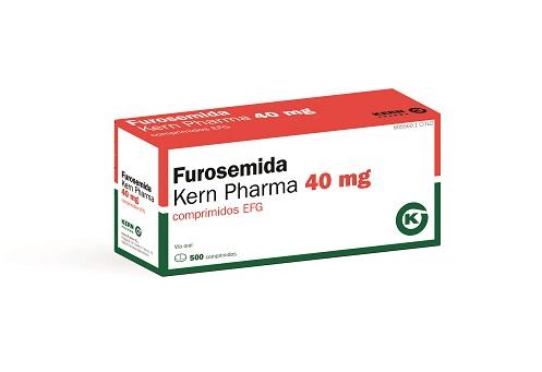Furosemida Kern Pharma EFG 40 mg, 500 compr.