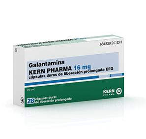 Galantamina Kern Pharma EFG 16 mg, 28 cáps. duras