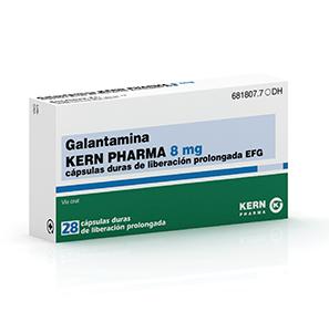 Galantamina Kern Pharma EFG 8 mg, 28 cáps. duras