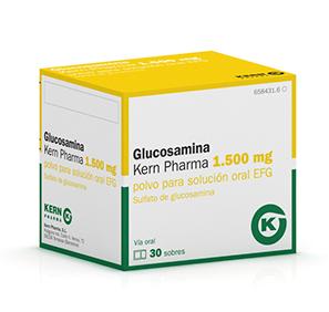 Glucosamina Kern Pharma EFG 1500 mg, 30 sobres