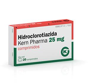 Hidroclorotiazida Kern Pharma 25mg, 20 compr.