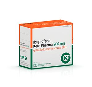 Ibuprofeno Kern Pharma EFG 200 mg, 20 sobres