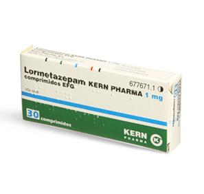 Lormetazepam Kern Pharma EFG 1 mg, 30 compr.
