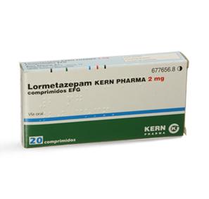 Lormetazepam Kern Pharma EFG 2 mg, 20 compr.