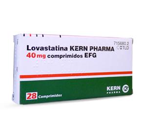 Lovastatina Kern Pharma EFG 40 mg, 28 compr.