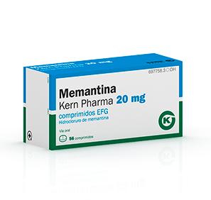 Memantina Kern Pharma EFG 20 mg, 56 compr.
