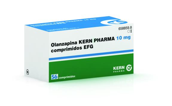 Olanzapina Kern Pharma EFG 10 mg, 56 compr.