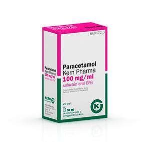 Paracetamol Kern Pharma EFG 100 mg/ml, 30 ml