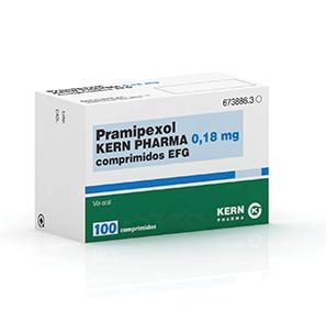 Pramipexol Kern Pharma EFG 0,18 mg ,100 compr.
