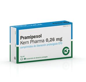 Pramipexol Kern Pharma EFG 0,26 mg, 30 compr. liber. prolong.