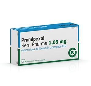 Pramipexol Kern Pharma EFG 1,05 mg, 30 compr. liber. prolong.