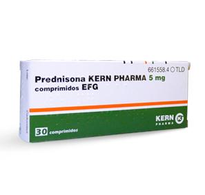 Prednisona Kern Pharma EFG 5 mg, 30 compr.