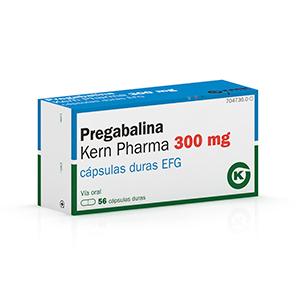 Pregabalina Kern Pharma EFG 300 mg, 56 cáps. duras