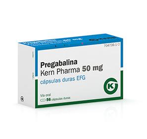 Pregabalina Kern Pharma EFG 50 mg, 56 cáps. duras