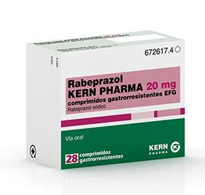 Rabeprazol Kern Pharma EFG 20 mg, 28 comp. gastro.