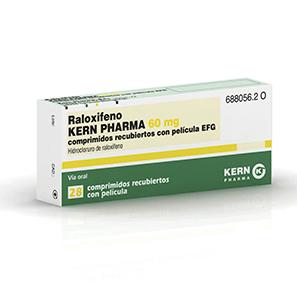 Raloxifeno Kern Pharma EFG 60 mg 28 comp. recub.