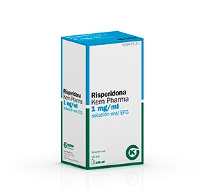 Risperidona Kern Pharma EFG 1 mg/ml, 100 ml.