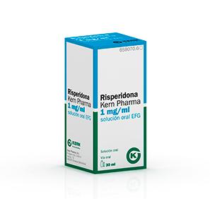 Risperidona Kern Pharma EFG 1 mg/ml, 30 ml.