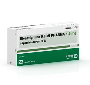 Rivastigmina Kern Pharma EFG 1,5 mg, 56 cáps.