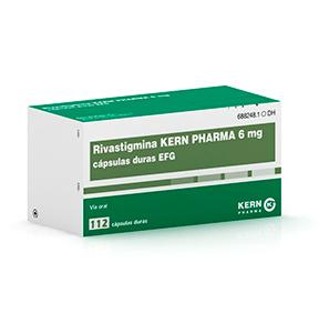 Rivastigmina Kern Pharma EFG 6 mg, 112 cáps.