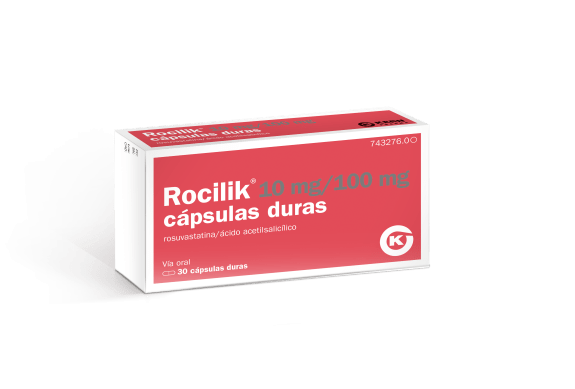 Rocilik® 10 mg/100 mg 30 cápsulas duras