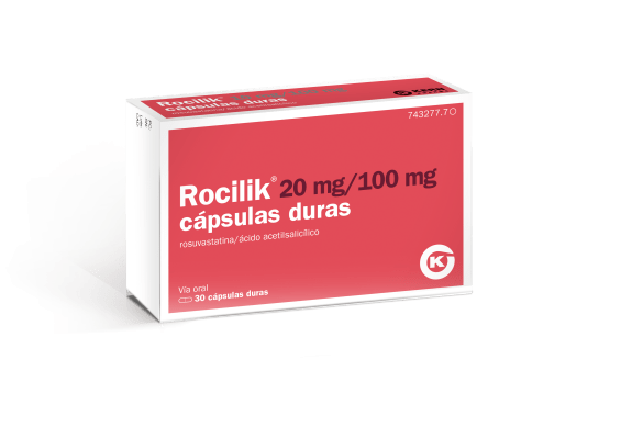 Rocilik® 20 mg/100 mg 30 cápsulas duras